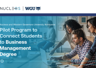 Nucleos x WGU Pilot Program Brief
